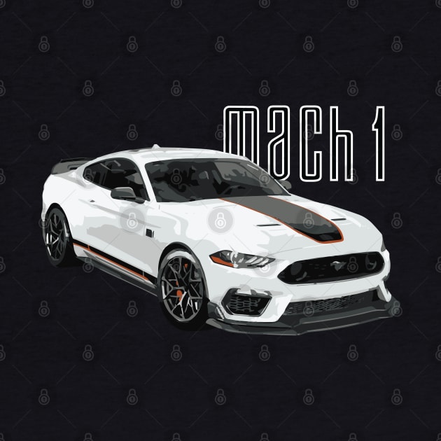 MACH1 MUSTANG GT OXFORD WHITE by cowtown_cowboy